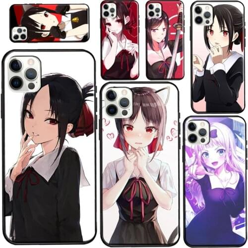 Anime Kaguya Sama Case For iPhone 12 Pro Max mini 6S 7 8 Plus SE 2020 Case For iPhone 11 Pro Max XS X XR