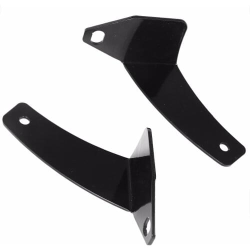 Black Forward Mount LED Light Bar Bracket For Polaris 16 RZR 900 RZR-S 1000 30" Light Models