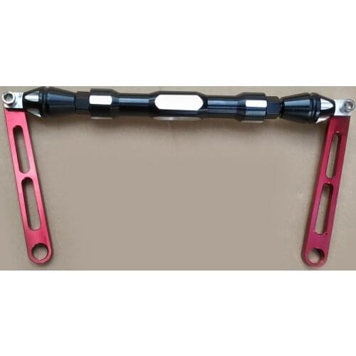 Motorcycle Modified Handlebar Balancing Pole Adjustable CNC Alloy Strengthen Rod Motorcycle Cross Bar Moto Acceessories
