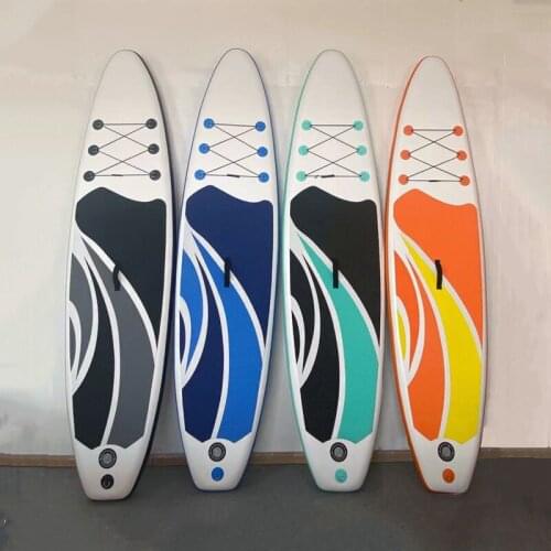 Inflatable Stand Up Paddle Board Surfing SUP Boards, 10ft Length 6 Inches Thick ISUP Boards with Backpack,Adjustable Paddle