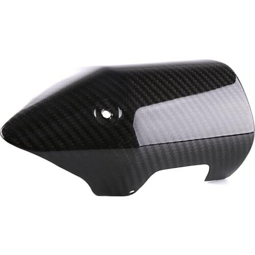 Motorcycle Carbon Fiber Small Exhaust Pipe Cover For Yamaha MT10 Modified Shell 2016 2017 2018
