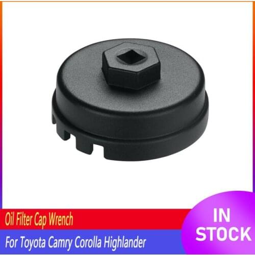 NEW 64mm Oil Filter Cap Wrench For Toyota Camry Corolla Highlander RAV4 Lexus Scion Cap Oil Filter Wrench Replacement Parts