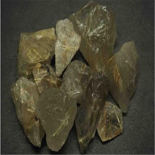 New fashion Brazil ram hair gold, natural gold hair gold irregular stone decoration