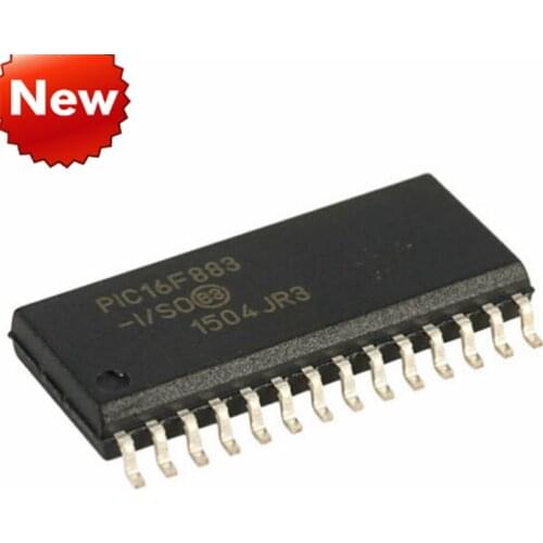 NEW PIC16F883-I/SO 16F883-I/SO PIC16F883 Microcontroller SMD 8-bit SOIC28