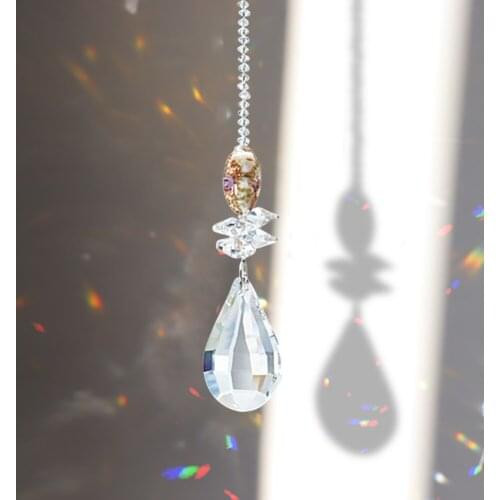 Colorful Crystal 1 Pendant Prism Beads for Home Chandelier DIY Decor Wedding Engagement Wedding Gifts