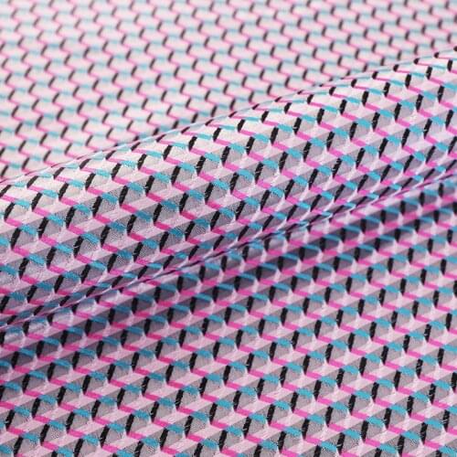 Lattice brocade fabric sewing material supplies fabric for diy doll clothes/dress needlework
