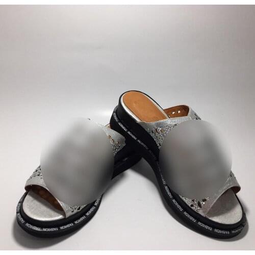 Women Luxury Design Platform Slippers Spring Summer Fashion Flip Flops Lightweight Comfy Sandals Genuine Leather Shoes