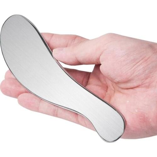 Steel Scraping Board Body Scraping Massager Pain Relief Physical Therapy Loose Muscle Meridian Massage Relax Tool