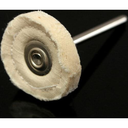 Cloth polishing wheel pad 25mm polishing wheel brush grinding bit drill bit, furniture, high-precision parts for fine polishing