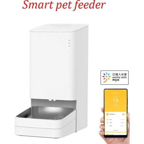 Xiaomi Xiaowan Smart Pet Feeder Durable Dog Bowls Automatic WIFI Pet Food Feeder Smart Feeder Pet Pots for Pets With Phone APP