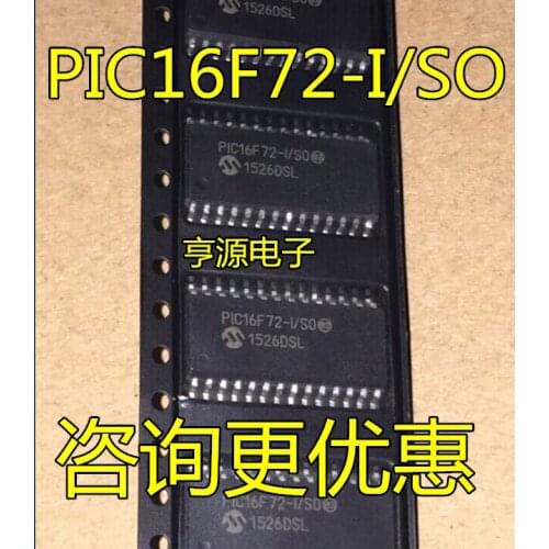 10PCS PIC16F72 PIC16F72-I/SO 8SOP-28