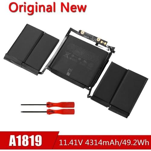 A1819 New Original Laptop Battery For Apple Macbook Pro 13'' inch A1706 Touch Bar Series 2017 2018 Years 11.41V 49.2Wh