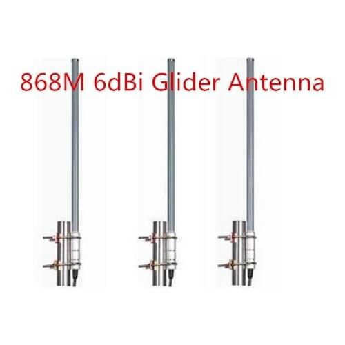 868MHz fiberglass antenna omni 868M high gain 6dBi glider monitor base station aerial
