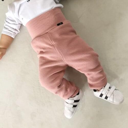 Baby boys pants new winter kids thicken pants children girls casual warm cashmere velvet trousers high-Waist baby boys leggings