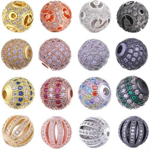 Juya DIY Beads Jewelry Beads 10mm Hollow Metal Ball Beads Accessories For Men Womens Bracelets Earrings Beadwork Jewelry Making