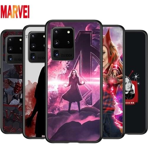 Wanda the Scarlet For Samsung Note 20 10 8 9 M02 M31 S M60S M40 M30 M21 M20 M10 S F62 M62 M01 Ultra Pro Plus Phone Case