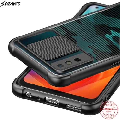 Rzants For Tecno Spark 6 Go Tecno Spark 6 Air Case Hard [Camouflage Lens] MIlitary Camera Protect Slim Half Clear Cover