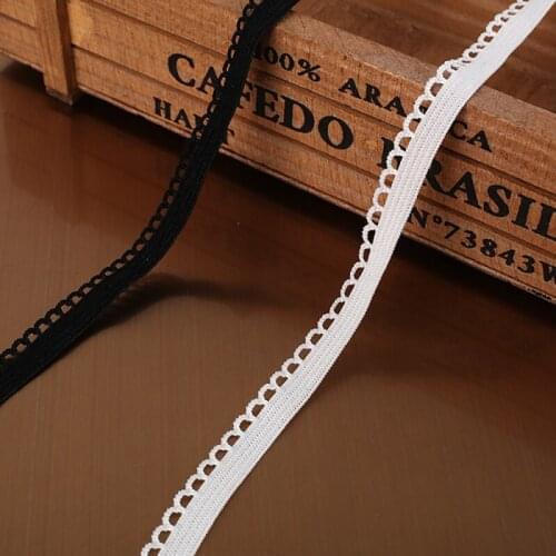 8 Yards Stretch Elastic Lace Ribbons For Underwear Supplies DIY Handmade Craft Sewing Garment Accessiories Materials