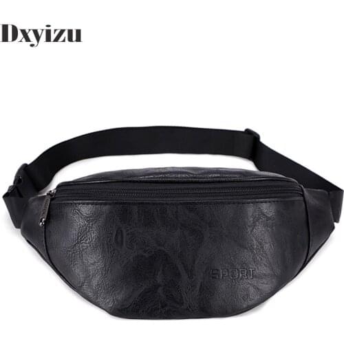 Mens Fashion Solid Handbag Mens Chest Bag Cross-Border For Custom Casual Leisure Bag Diagonal Package Messenger Travel Bag Men