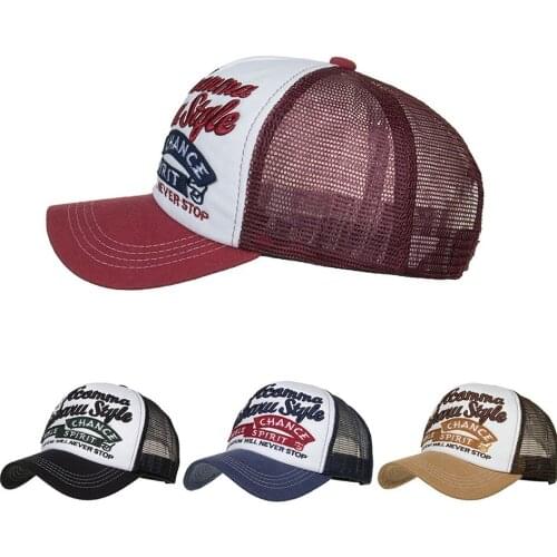 Fashion Women Men Adjustable Caps Applique Embroidery Baseball Cap Hat Mesh Casual Sun Protection Cap Gorras Hombre #P2