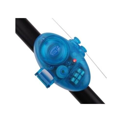 NEWEST Sound and LED Fishing Bite Alarms Fishing Line Gear Alert Indicator Buffer Fishing Supplies Volume Adjustabl Fluorescence