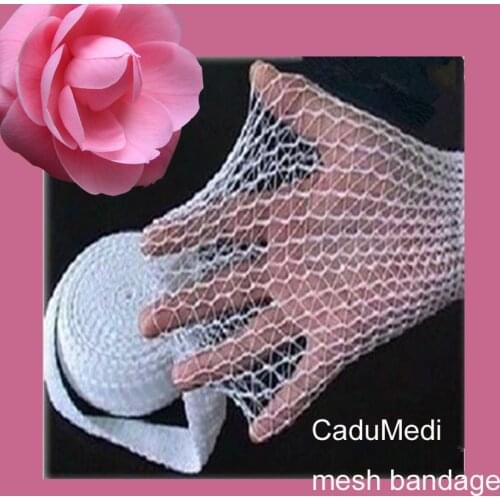 1pcs 6# 1box 5meter Medical elastic mesh bandage tube net hoop sheath calf elastic mesh leak roll bandage ventilation and sens