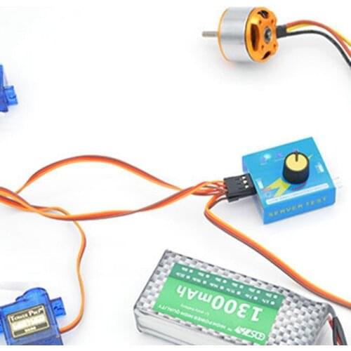 Profrssional Multi Servo Tester 3CH ECS Consistency Speed Controler Power Channels CCPM Meter Master Checker