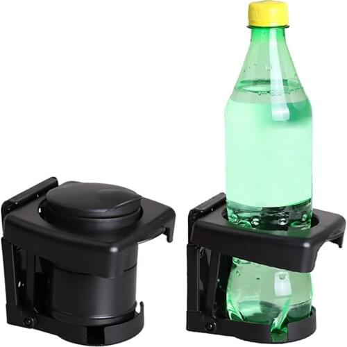 Foldable Car Cup Holder Ajustable Vehicle Removable Water Cup Bracket Portable Drink Bottle Support