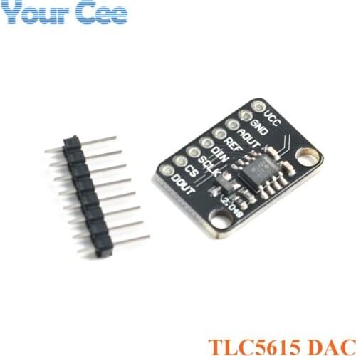 TLC5615 Conversion Module Digital to Analog 10 Bit Serial DAC CJMCU-5615 Converter Module Power-on Reset for Industrial Control