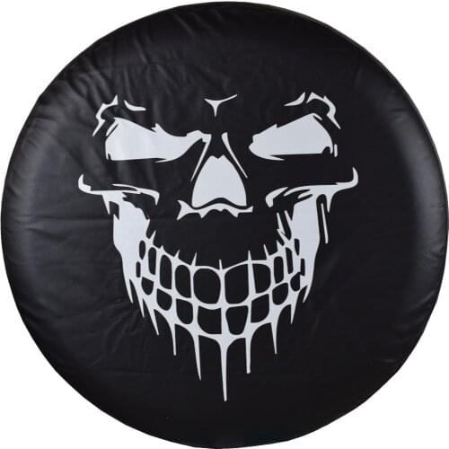 14" 15"16"17" Inch PVC Leather Universal Spare Tire Cover Waterproof Dustproof Anti-UV For Jeep RV SUV Truck Wagon Pickup etc