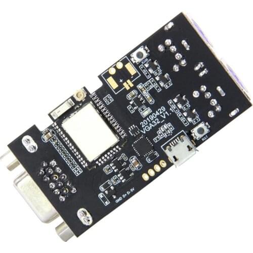 VGA32 V1.1 Controller PS2 Mouse Keyboard Controller Graphics Library Game Engine ANSI VT Terminal For ESP32