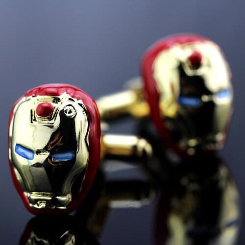 High quality French mens Cufflinks film series mask chivalrous Cufflinks