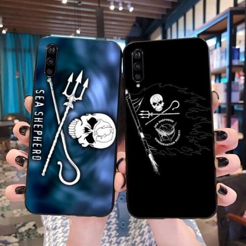 YJZFDYRM Sea Shepherd Whale Wars Anti Whaling Soft Phone Cover for Xiaomi Mi Note 10 lite 10 Pro Mi9 9SE Pocophone F1 Mi 9T Pro