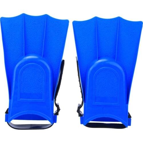 1 Pair Swimming Fins PVC Children Lightweight Diving Swimming Training Fins Snorkeling Short Flippers Diving Flippers