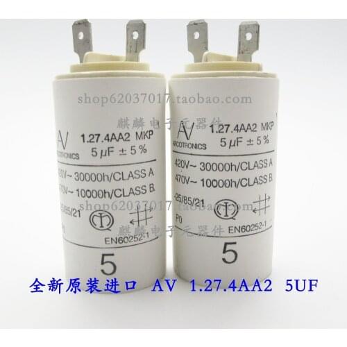 1PCS 100% Home furnishings V Arcotronics MKP 5UF 420V-470V 1.27.4AA2Start the capacitance