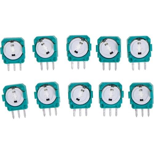 10Pcs/Lot 3D Replacement Joystick Analog Sensor for PS4 Controller 3 Pin Mini Switch Button Wholesale New