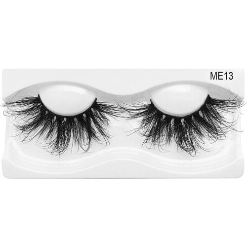 3D Mink Lash Bulk 100% Cruelty Free Lashes Cilios Dramatic Reusable Natural Eyelashes Popular 25mm Fake Lashes Makeup
