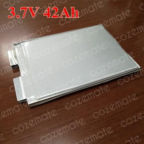 7pcs Lithium 3.7v 40ah Polymer Battery High Drain 200A Discharge for Ebike 12V 24V 45Ah 40ah Power Bank Tool Energy Storage Kits