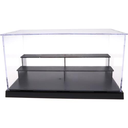 Acrylic Model Display Case Dustproof Protection Three-tier Box for Anime Figures Home Decoration