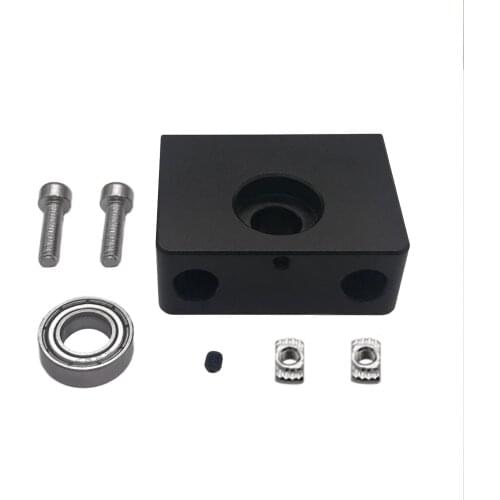 3D Printer Parts Aluminum Z-Axis Leadscrew Top Mount For Tornado CR-10 ENDER-3 Ender-3 Pro Metal Z-Rod Bearing Holder BLUER