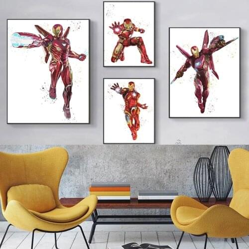 Diamond Embroidery 5D DIY Marvel Iron Man Mosaic Diamond Painting Disney Cross Stitch Kits Home Decor Handmade Art Gift