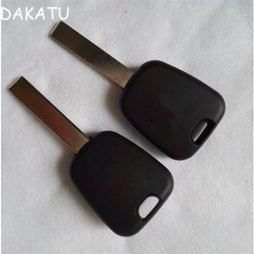 DAKATU Transponder Car Key Case for Peugeot Key Shell (307 with Groove) HU83 BLADE with Logo