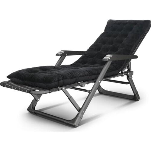 Siesta bed camp portable simple single recliner adult accompanying home office folding