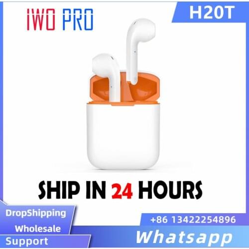 2021 New Bluetooth Earphone Sports Waterproof Wireless earphones H20T TWS 8D Stereo Bluetooth Earphone Headset With Microphone