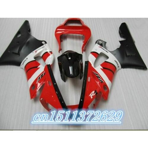 Dor- Fairing Fit Fits For YZF1000 R1 2000-2001 YZF 1000R1 00-01 2000 2001 for red white black