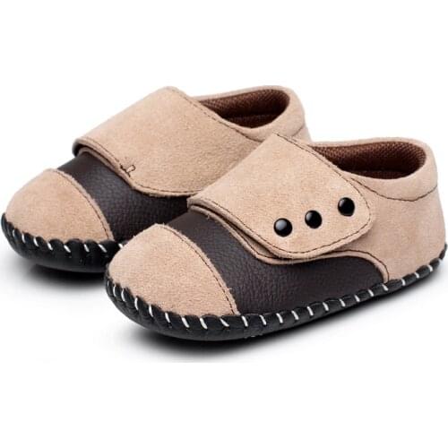 Spring and Autumn Soft Soles Infant Toddler Shoes Baby Boys Girls Casual Shoes Genuine Leather Baby First Walkers Hot