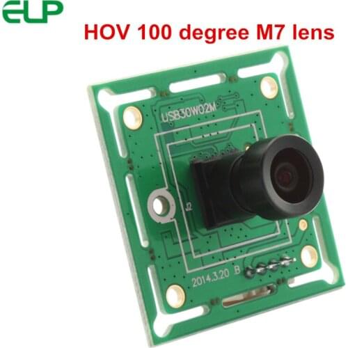 OmniVision 640*480 VGA 100 degree camera USB2.0 OV7725 Color CMOS Sensor 32*32/26*26mm mini USB Camera Module With M7 LENS