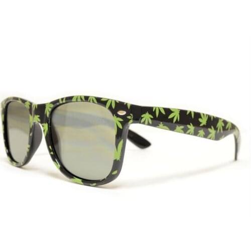 Pot Leaf PrintFrame Diffraction Glasses with Fireworks Lens Music Festival Cool Diffraction 3D Glasses