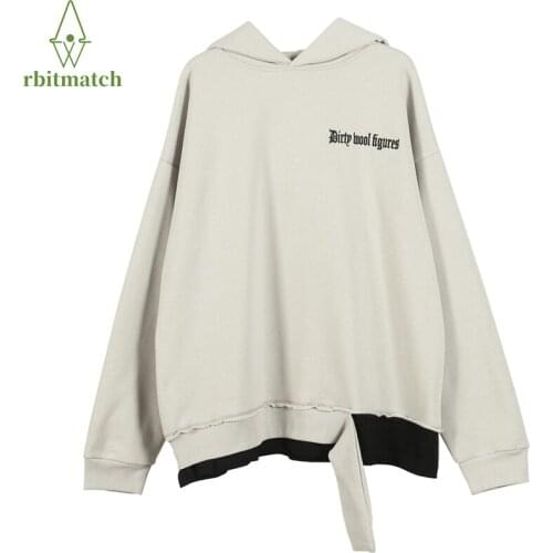 Loose Winter Hoodies Man Hip Hop Dark Style Split Women Sweatshirt Thicken Fleece Cotton Forest Print Oversize Unisex Pullover