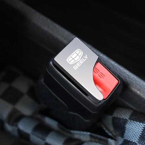 1PCS Hidden Car Safety Seat Belt Buckle Clip For Geely Emgrand Ec7-Rv X7 Emgrand Ex7 7 Ec8 EC7 Accessories